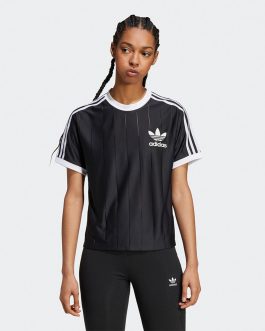 Adidas Adicolor 3-Stripes Pinstripe Women's T-Shirt