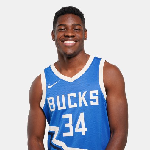 Nike NBA City Edition Giannis Antetokounmpo Milwaukee Bucks Men's Basketball Jersey - Image 3