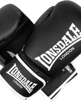Lonsdale Ashdon Boxing Gloves made of Synthetic Leather for Match