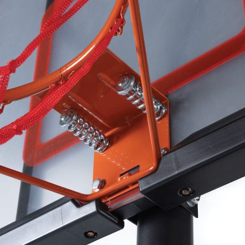 AMILA Deluxe Adjustable Baskelball Hoop with Stand with Transport Wheels 245-305cm - Image 3